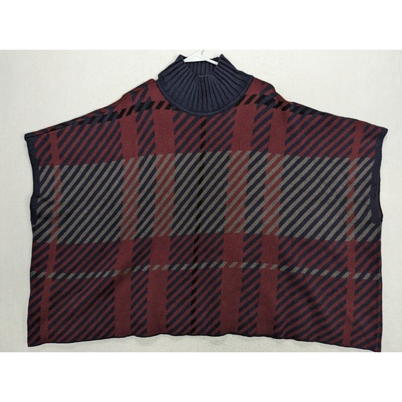 Ann Taylor Sweaters - Ann Taylor Turtleneck Sweater‎ Poncho Size XS / S Pullover Knit Cotton Blend